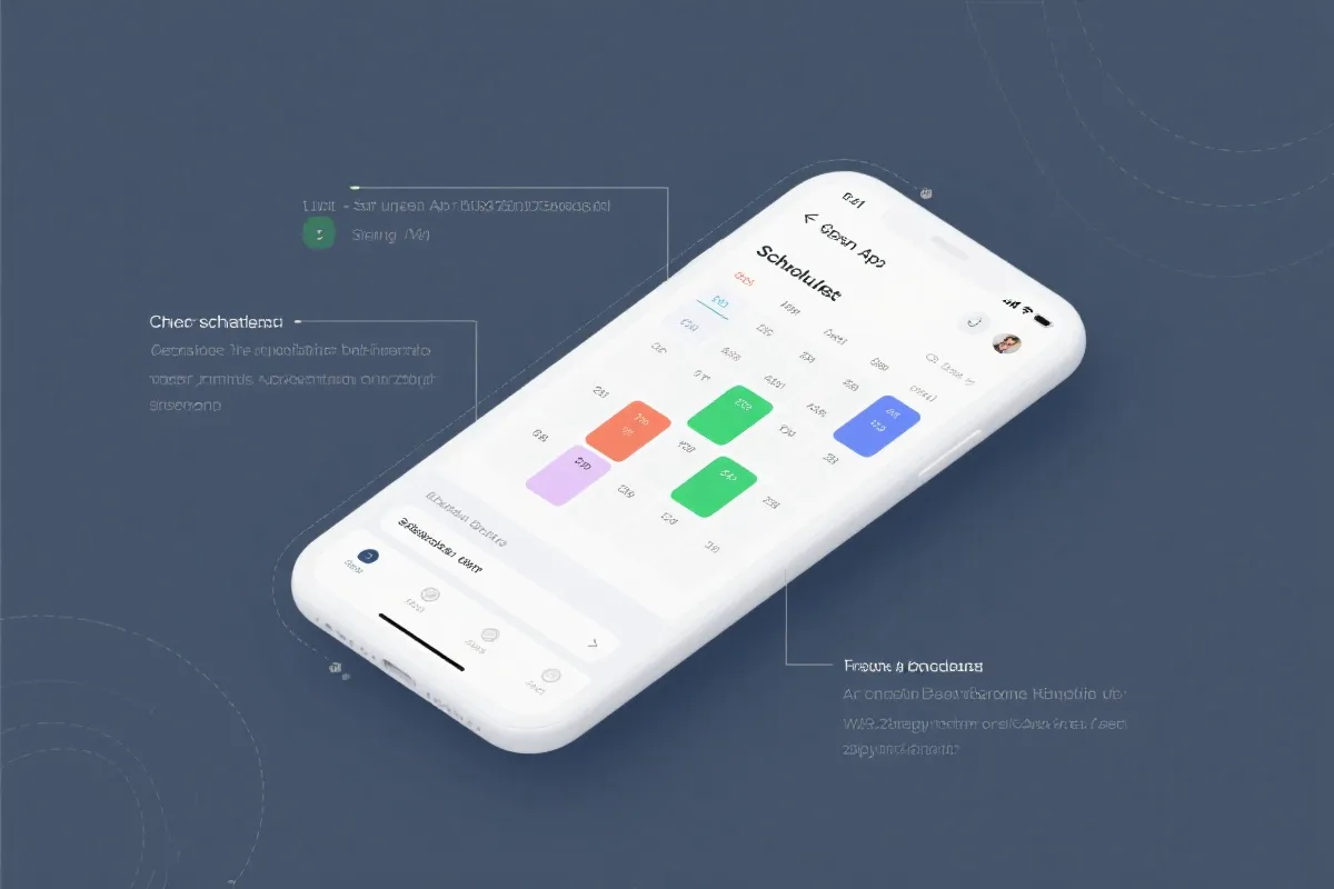 App wireframe